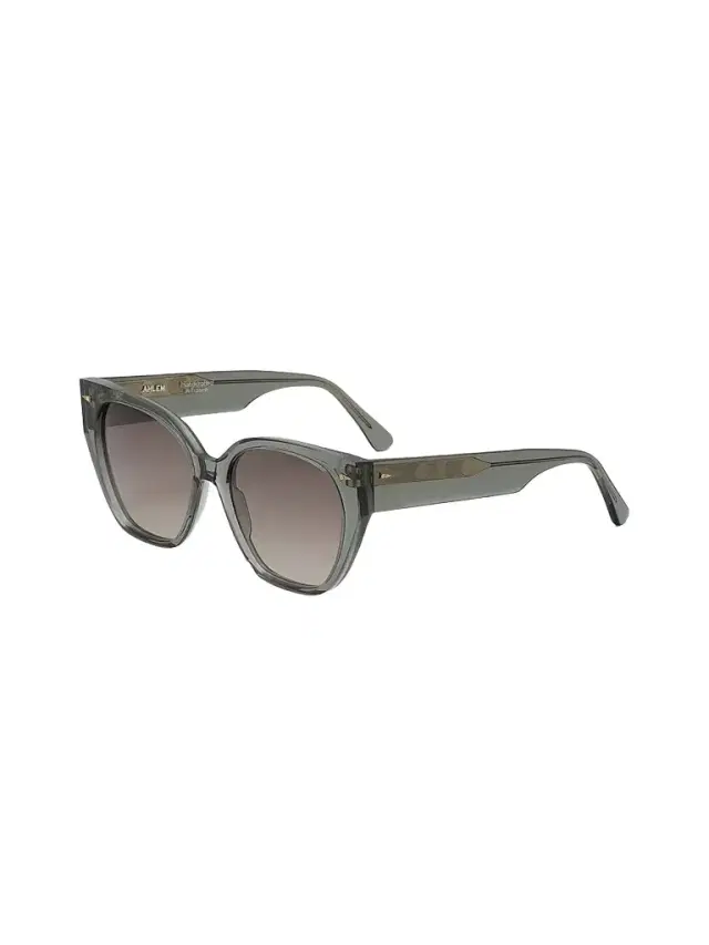 AHLEM Women's Marguerite 56MM Butterfly Sunglasses - Green Brown