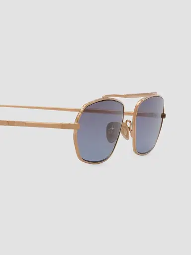 AHLEM Women's Anjou 53MM Rectangular Sunglasses - Rose Gold | Thumbnail 3