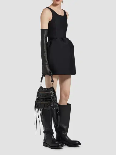 Balenciaga Women's Le City Mini Backpack - Black | Thumbnail 2