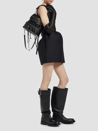 Balenciaga Women's Le City Mini Backpack - Black | Thumbnail 3