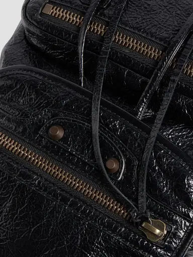 Balenciaga Women's Le City Mini Backpack - Black | Thumbnail 8