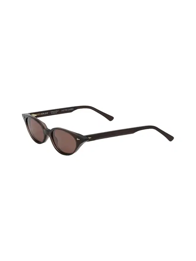 AHLEM Women's Grace 53MM Cateye Sunglasses - Dark Brown