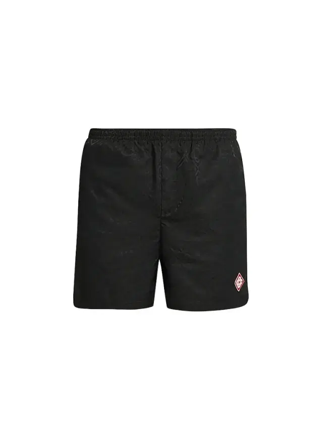 Casablanca Men's Jacquard Swim Shorts - Black