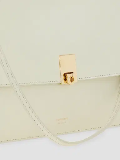 FERRAGAMO Women's Cara Leather Shoulder Bag - Mascarpone | Thumbnail 7