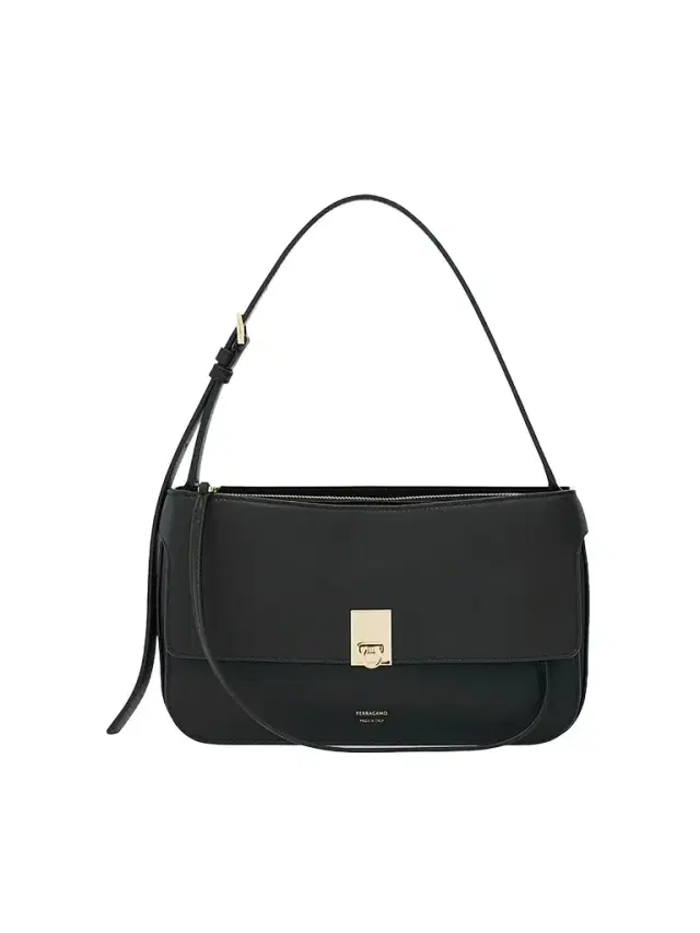 FERRAGAMO Women's Cara Extra-Small Leather Shoulder Bag - Black