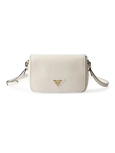 Prada Women's Leather Shoulder Bag - White | Thumbnail 4