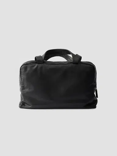 Prada Men's Nappa Leather Work Bag - Black | Thumbnail 5