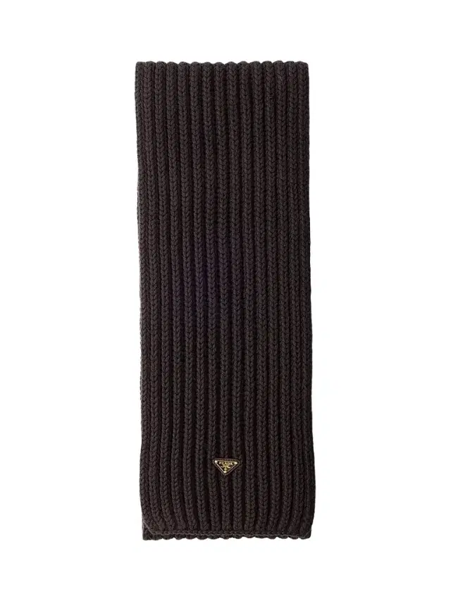 Prada Women's Wool Scarf - Dark Brown