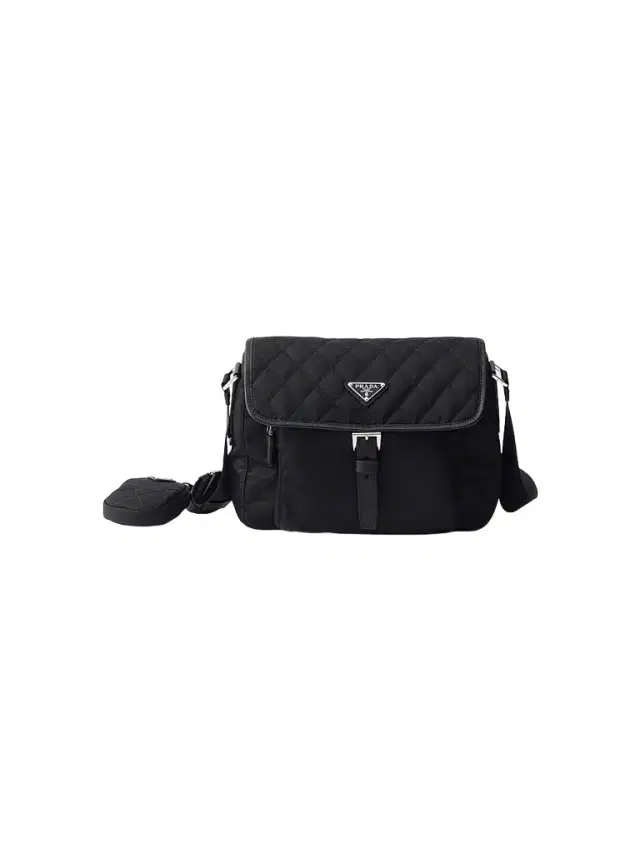 Prada Women's Medium Quilted Nylon Shoulder Bag