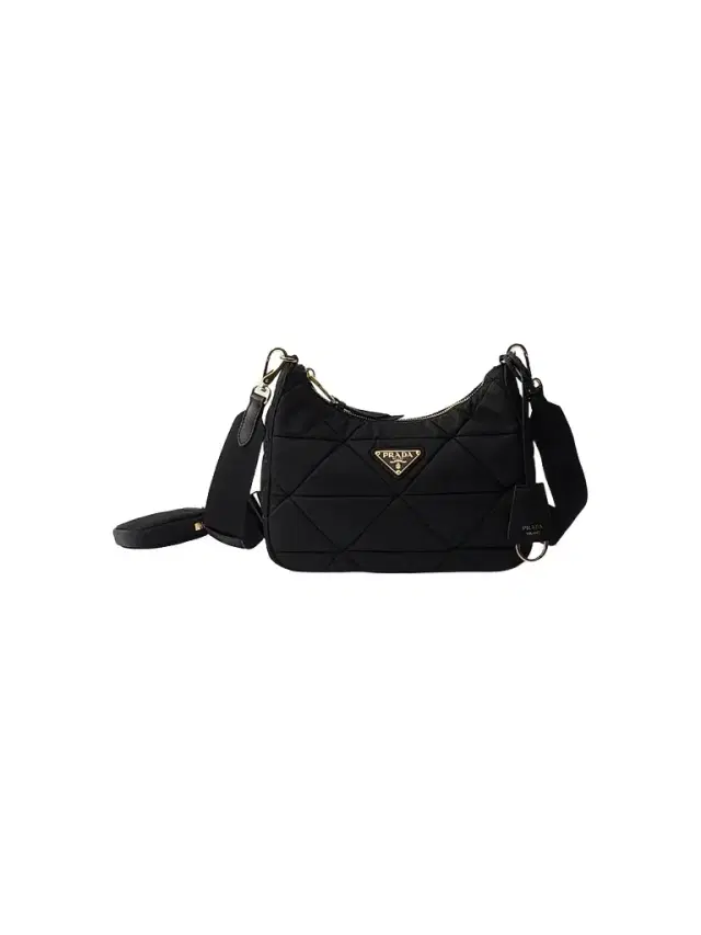 Prada Women's Quilted Re-Nylon Shoulder Bag