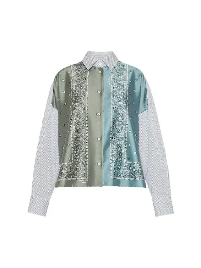 Weekend Max Mara Women's Technical Twill and Cotton Poplin Shirt