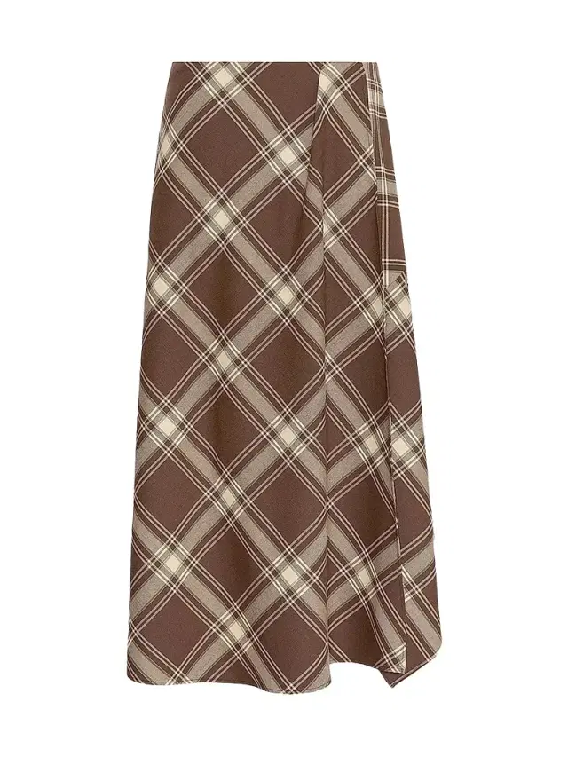 Weekend Max Mara Women's Two Way Stretch Wool Twill Skirt - Brown
