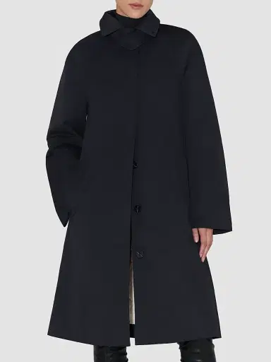 Soia & Kyo Women's Ulla Twill Car Coat - Black - Size Large | Thumbnail 3 Soia & Kyo Women's Ulla Twill Car Coat - Black - Size Large | Thumbnail 3
