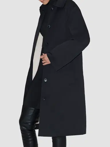 Soia & Kyo Women's Ulla Twill Car Coat - Black - Size Large | Thumbnail 8 Soia & Kyo Women's Ulla Twill Car Coat - Black - Size Large | Thumbnail 8