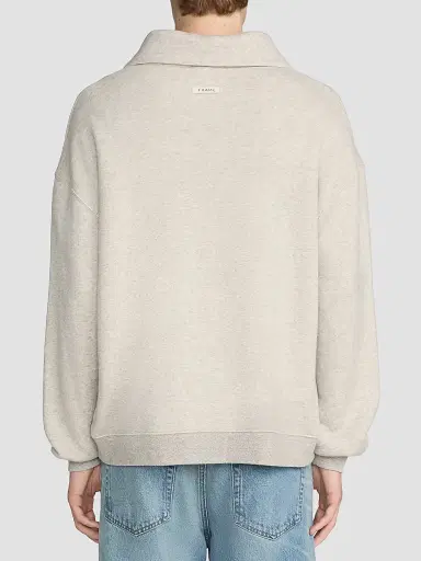 Frame Men's Relaxed Quarter-Zip Sweatshirt | Thumbnail 3
