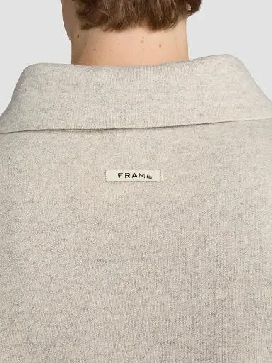 Frame Men's Relaxed Quarter-Zip Sweatshirt | Thumbnail 6