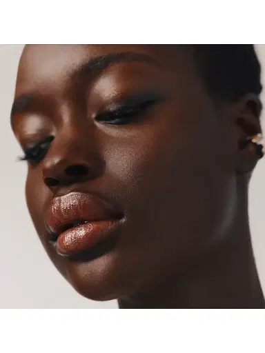 HERMÈS Women's Rouge Hermès Silky Lip Shine Lipstick Refill - 15 Brund Ambre | Thumbnail 6