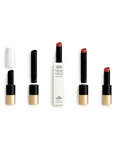HERMÈS Women's Rouge Hermès Silky Lip Shine Lipstick Refill - 15 Brund Ambre | Thumbnail 7