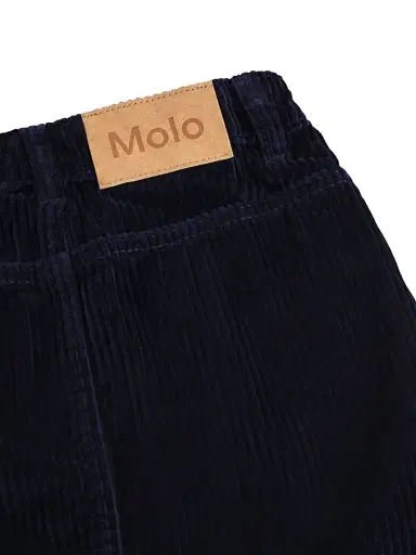 Molo Little Girl's & Girl's Bera Corduroy Skirt - Navy Blazer | Thumbnail 6