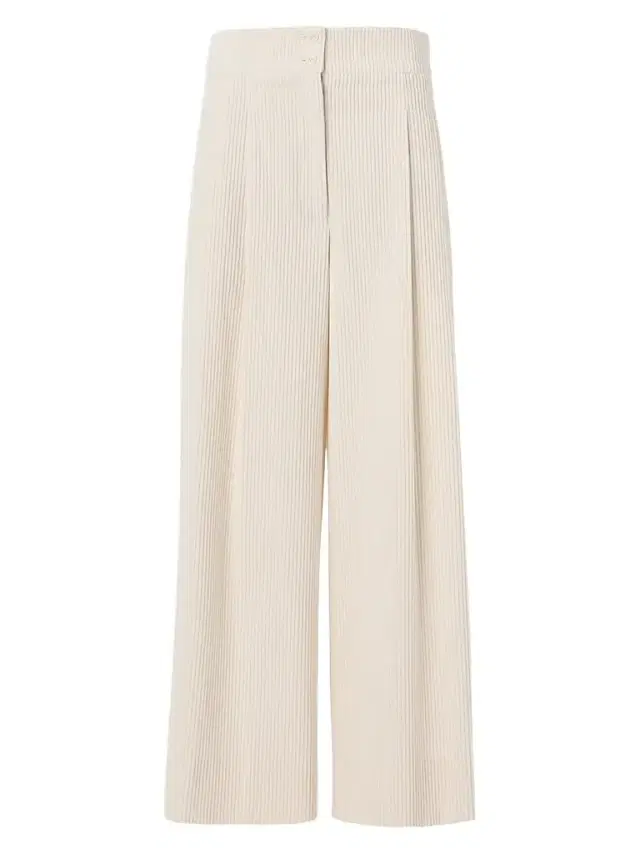 Women's Federica Cotton Corduroy Crop Pants - Winter White