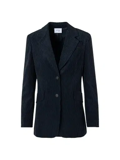 Akris punto Women's Techno Corduroy Blazer - Navy | Thumbnail 1