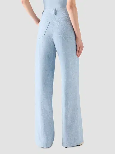 Akris punto Women's Cooper High-Rise Denim Pants | Thumbnail 3 Akris punto Women's Cooper High-Rise Denim Pants | Thumbnail 3