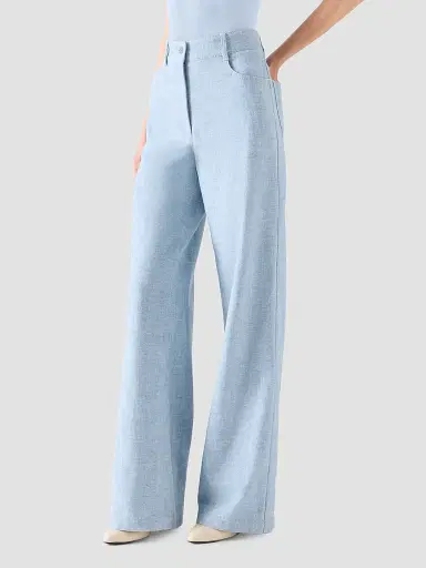 Akris punto Women's Cooper High-Rise Denim Pants | Thumbnail 5 Akris punto Women's Cooper High-Rise Denim Pants | Thumbnail 5