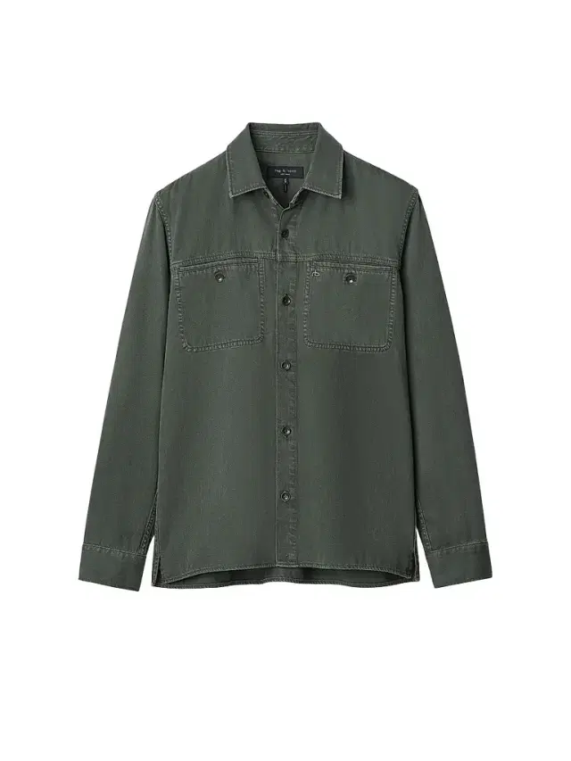 rag & bone Men's Overdyed Cotton Workwear Shirt