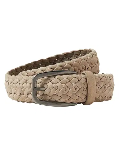 Zegna Men's Nubuck Belt | Thumbnail 1 Zegna Men's Nubuck Belt | Thumbnail 1