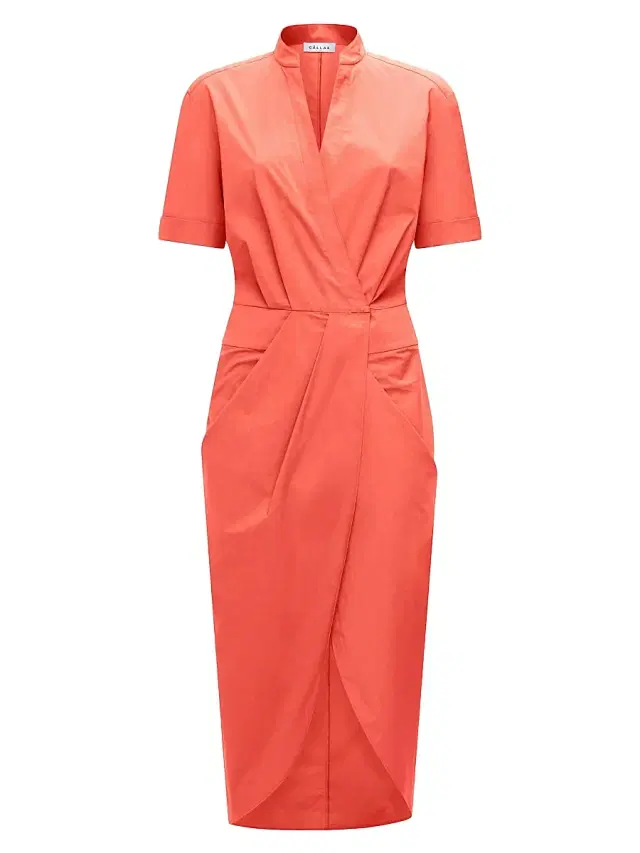 CALLAS MILANO Women's Bali Wrap Shirtdress