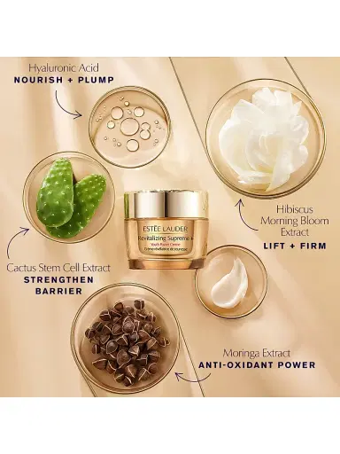Estée Lauder Women's Revitalizing Supreme+ Youth Power Cream Moisturizer With Hyaluronic Acid & Peptides Refill - 1.7 oz | Thumbnail 5