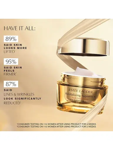 Estée Lauder Women's Revitalizing Supreme+ Youth Power Cream Moisturizer With Hyaluronic Acid & Peptides Refill - 1.7 oz | Thumbnail 8