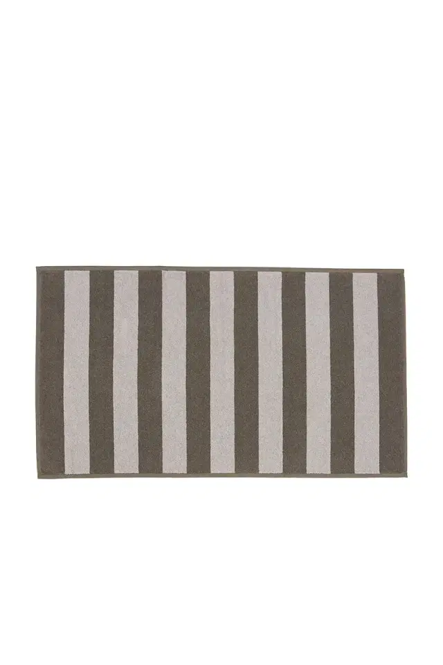 HAWKINS NEW YORK Simple Striped Terry Towel Bath Sheet