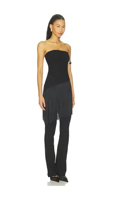 MORE TO COME Martini Fringe Top | Thumbnail 2