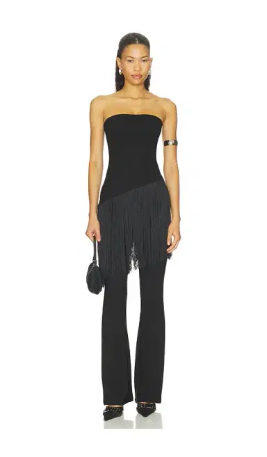 MORE TO COME Martini Fringe Top | Thumbnail 1