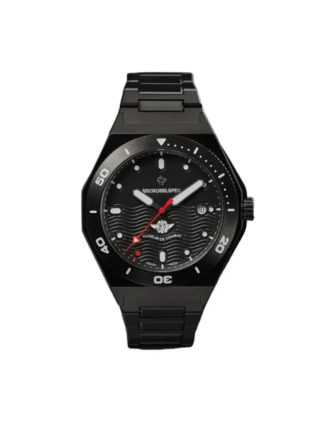 MICROMILSPEC Battle Swimmer Automatic 42mm Stainless Steel Watch, Ref. MIC_260 - Men
