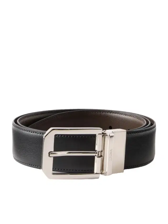 Zegna 3cm Reversible Leather Belt - Men