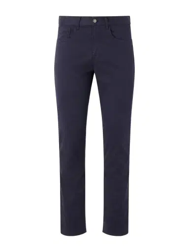 Canali Tapered Cotton-Blend Twill Trousers - Men | Thumbnail 1 Canali Tapered Cotton-Blend Twill Trousers - Men | Thumbnail 1