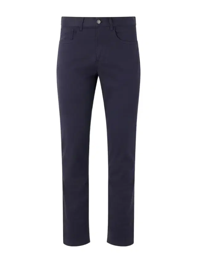 Tapered Cotton-Blend Twill Trousers - Men
