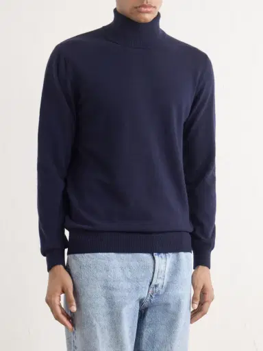 PIACENZA 1733 Turtleneck Wool and Cashmere-Blend Sweater - Men | Thumbnail 3 PIACENZA 1733 Turtleneck Wool and Cashmere-Blend Sweater - Men | Thumbnail 3