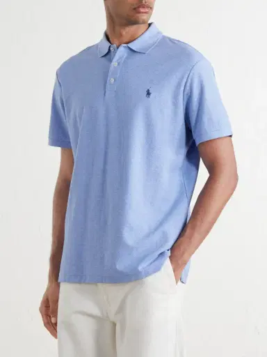 Polo Ralph Lauren Logo-Embroidered Waffle-Knit Cotton Polo Shirt - Men | Thumbnail 3