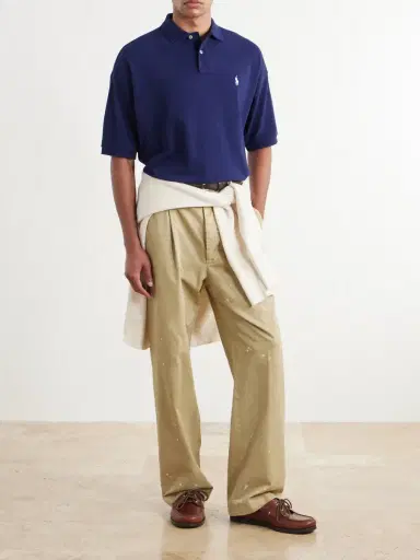 Polo Ralph Lauren Logo-Embroidered Cotton-Piqué Polo Shirt - Men | Thumbnail 2