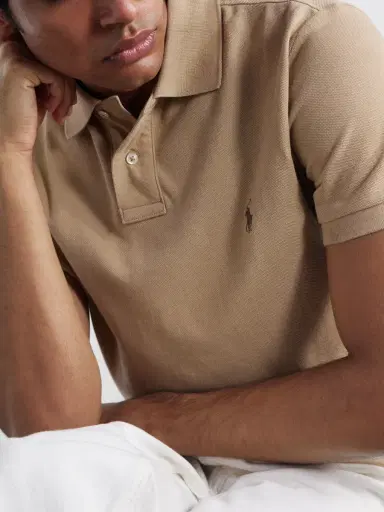 Polo Ralph Lauren Logo-Embroidered Cotton-Piqué Polo Shirt - Men | Thumbnail 5