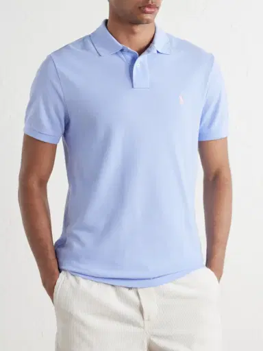 Polo Ralph Lauren Logo-Embroidered Cotton Polo Shirt - Men | Thumbnail 3