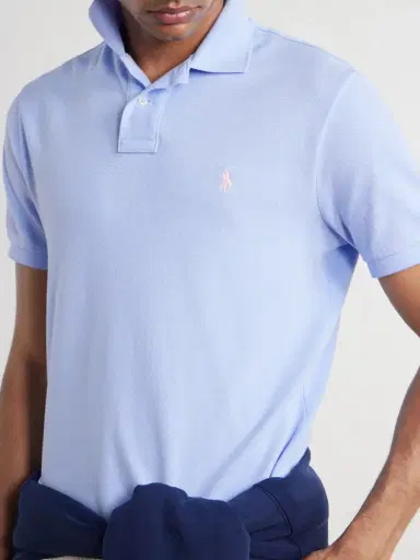 Polo Ralph Lauren Logo-Embroidered Cotton Polo Shirt - Men | Thumbnail 5