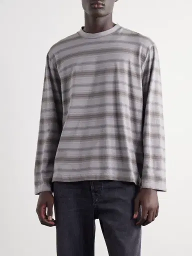 Our Legacy Striped Cotton-Jersey T-Shirt - Men | Thumbnail 3