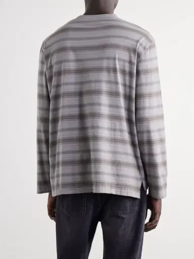 Our Legacy Striped Cotton-Jersey T-Shirt - Men | Thumbnail 4
