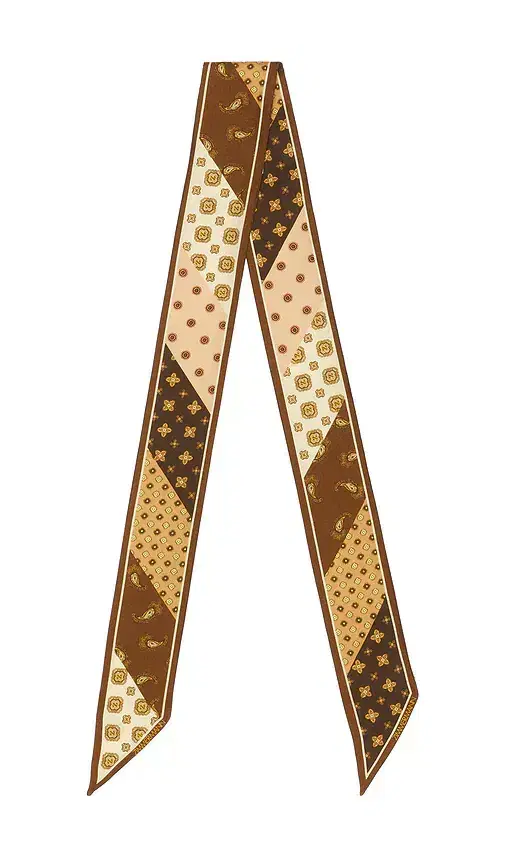 Zimmermann Printed Silk Ribbon Scarf