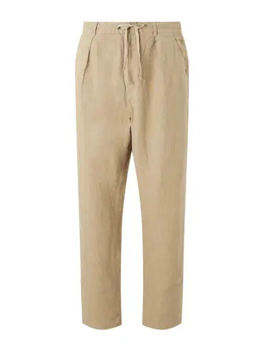 Polo Ralph Lauren Straight-Leg Pleated Linen Trousers - Men | Thumbnail 1