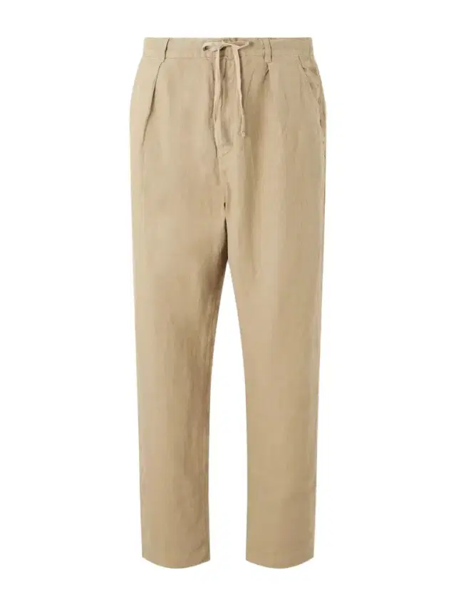 Polo Ralph Lauren Straight-Leg Pleated Linen Trousers - Men